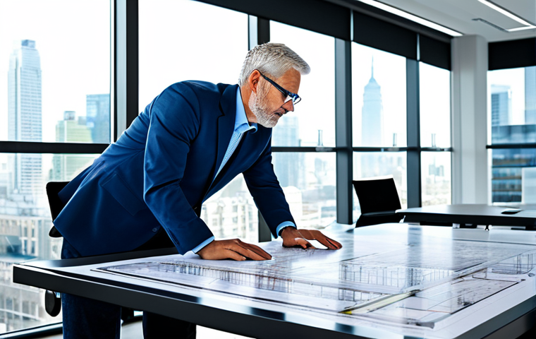 **

"A professional city planner in appropriate attire, reviewing blueprints on a large interactive table in a brightly lit, modern urban planning office. Cityscape visible through large windows. Perfect anatomy, correct proportions, well-formed hands, fully clothed, professional, safe for work, appropriate content, natural pose."

**