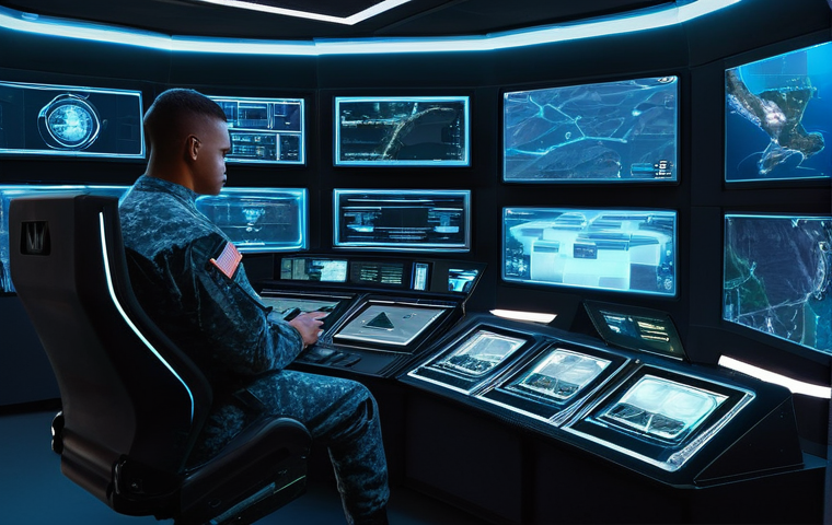 top war 전쟁 시뮬레이션 기본 - **"Fusion-Powered Upgrade Hub"**
A futuristic, highly organized command center. In the foregroun...