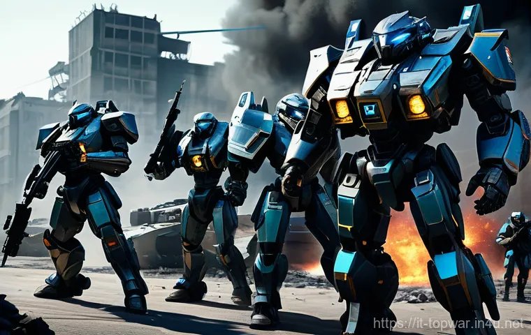 top war 기지 방어 팁 - **"A vibrant, bustling futuristic resource gathering operation in a lush, alien landscape. Advanced ...