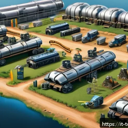 top war 무과금으로 살아남는 법 - A dynamic strategic game base scene showcasing resource management in Top War: wooden logs, steel ba...