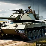 top war 공격 시 유닛 배치법 - A detailed battlefield scene showcasing a layered defensive formation in a futuristic war game setti...